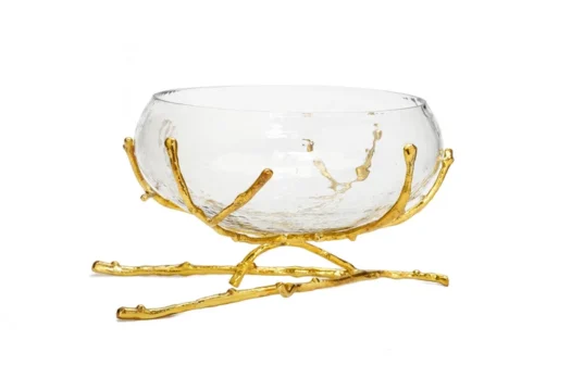 GOLD TWIG BOWL