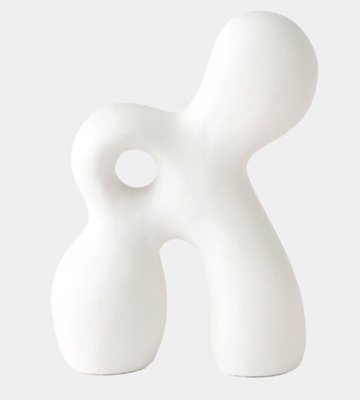 Ronan Sculpture-Matte White-Sm
