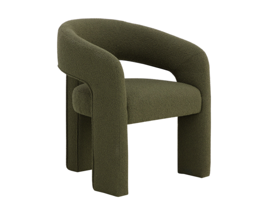 Sunpan Isidore Dining Armchair – Copenhagen Olive
