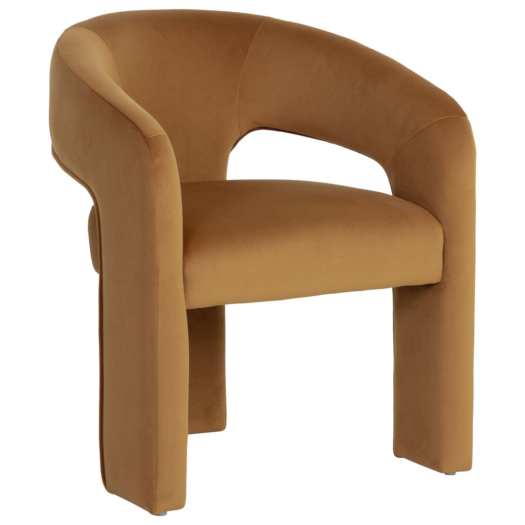 Sunpan Isidore Dining Armchair – Meg Gold