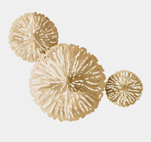 Lily Pad Clusters-Antique Brass