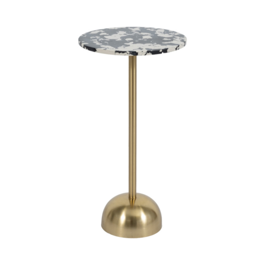 Hathie Gold Accent Table 25″