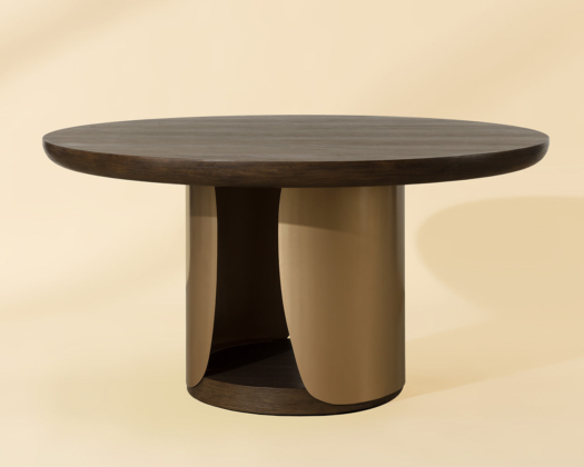 Sultana Dining Table - Dark Brown