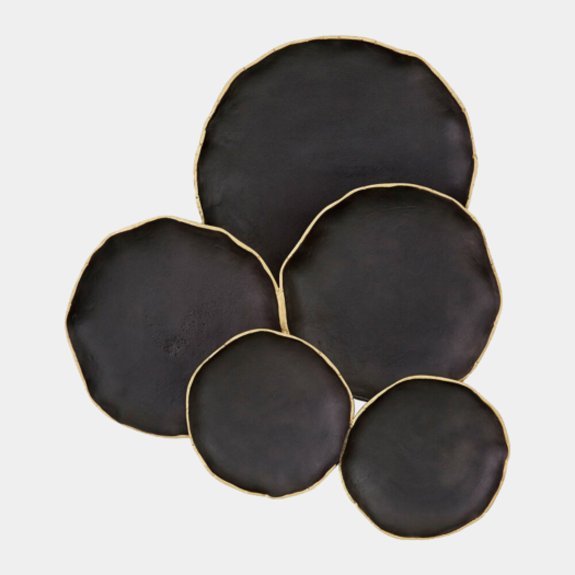 Tipped Edge Wall Decor – Five-Cluster