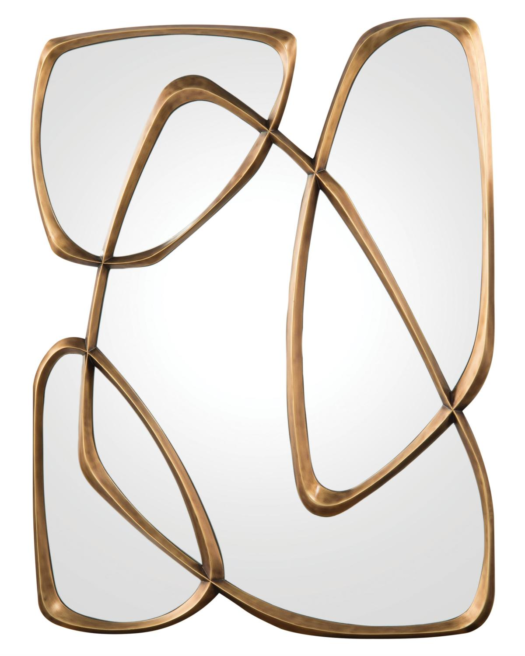 Zeta Mirror, Mayan Bronze