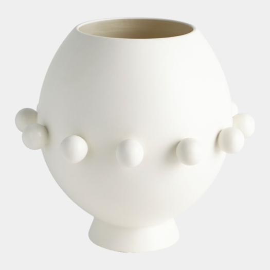 Aila Vase – Ivory by Global Views