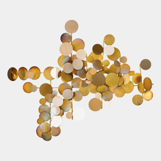 Dots Wall Decor – Brass/Gold